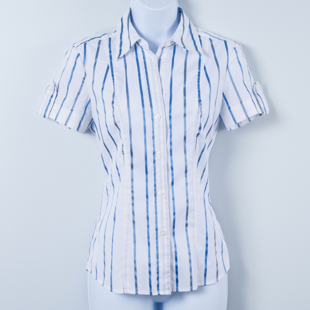 New York & Co. Striped Blouse